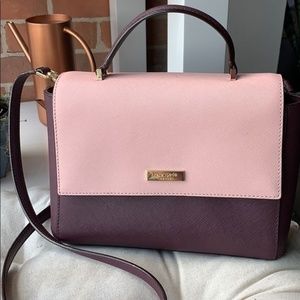Kate Spade Wine Paterson Court Brynlee Purse